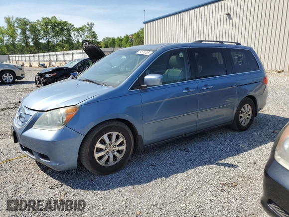 2008 Honda Odyssey EX-L с VIN 5FNRL387X8B060723, выставлен на аукционе Copart как лот 54610555 с пробегом 156 477 миль миль и Списание • Salvage title. История ставок и продаж доступна на DreamBid. Изображение 1.
