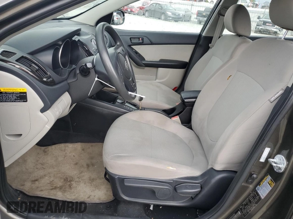 2010 Kia Forte EX with VIN KNAFU4A28A5255812, listed as a Copart auction lot 69701234 with 225,168 mi miles and Salvage Title. Bid and sale history available at carsss.com. Image 7.