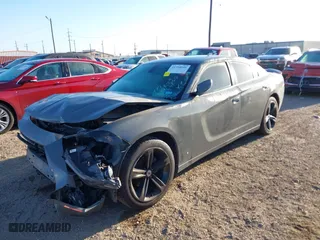 2018 Dodge Charger SXT Plus with VIN 2C3CDXHGXJH114343, listed as a IAAI auction lot 41758045 with 118,808 mi miles. Bid and sale history available at carsss.com. Image 17.