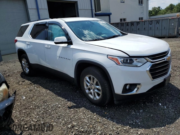 2019 Chevrolet Traverse LT Cloth with VIN 1GNEVGKW1KJ138314, listed as a Copart auction lot 61954473 with 56,718 mi miles. Bid and sale history available at carsss.com. Image 4.