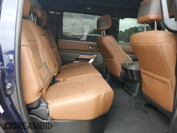 2023 Toyota Tundra 1794 Edition with VIN 5TFMA5AB7PX023918, listed as a Copart auction lot 49638235 with 58,499 mi miles and Salvage title. Bid and sale history available at DreamBid. Image 11.