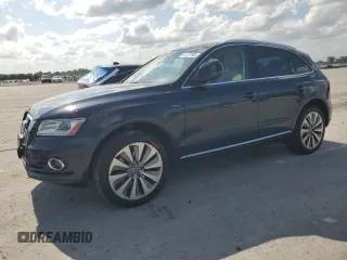 2014 Audi Q5 Hybrid Prestige with VIN WA1C8AFPXEA057320, listed as a Copart auction lot 61577265 with 168,444 mi miles and Salvage title. Bid and sale history available at DreamBid. Image 1.