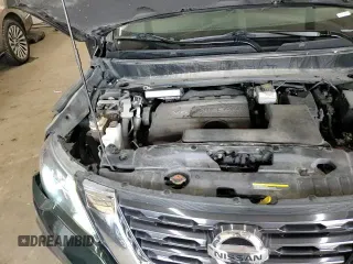 2018 Nissan Pathfinder SL with VIN 5N1DR2MM4JC626890, listed as a Copart auction lot 81217435 with 105,506 mi miles and Salvage title. Bid and sale history available at DreamBid. Image 14.