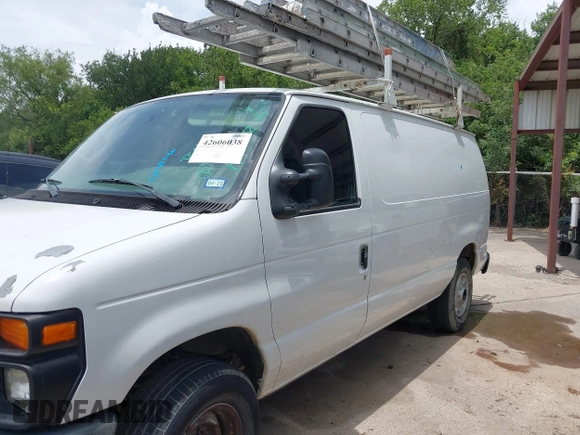 2013 Ford Econoline Cargo Commercial with VIN 1FTSE3EL2DDA43882, listed as a IAAI auction lot 42606038 with 232,165 mi miles and . Bid and sale history available at DreamBid. Image 13.