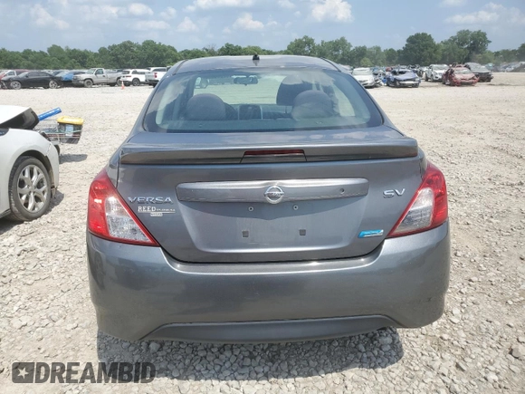 2016 Nissan Versa S Plus with VIN 3N1CN7AP5GL852539, listed as a Copart auction lot 62293585 with 119,106 mi miles and Salvage title. Bid and sale history available at DreamBid. Image 6.