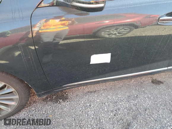 2017 Kia Cadenza Premium with VIN KNALB4J17H5073187, listed as a Copart auction lot 76198994 with 102,049 mi miles and Salvage Title. Bid and sale history available at carsss.com. Image 12.