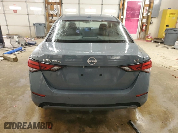 2024 Nissan Sentra SV with VIN 3N1AB8CV0RY333700, listed as a Copart auction lot 66105155 with 25,655 mi miles and Clean title. Bid and sale history available at DreamBid. Image 6.