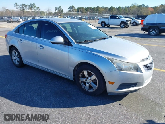 2014 Chevrolet Cruze 1LT with VIN 1G1PC5SB8E7201279, listed as a IAAI auction lot 41851574 with 125,806 mi miles and . Bid and sale history available at DreamBid. Image 1.