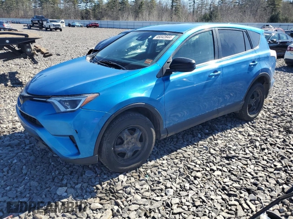 2017 Toyota RAV4 LE with VIN 2T3BFREV8HW676137, listed as a Copart auction lot 46042844 with 264,031 mi miles and Salvage Title. Bid and sale history available at carsss.com. Image 1.
