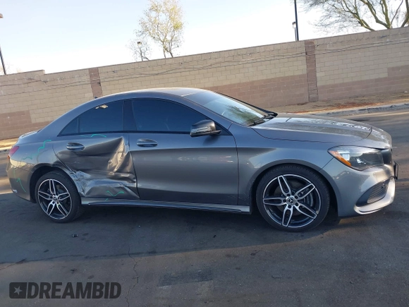 2018 Mercedes-Benz CLA 250 with VIN WDDSJ4EB0JN695467, listed as a IAAI auction lot 42024593 with 59,622 mi miles and . Bid and sale history available at DreamBid. Image 13.