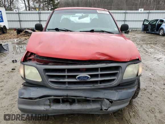 2003 Ford F-150 XL with VIN 1FTRX17W43NB33905, listed as a Copart auction lot 44441035 with 185,898 mi miles and Salvage Title. Bid and sale history available at carsss.com. Image 5.