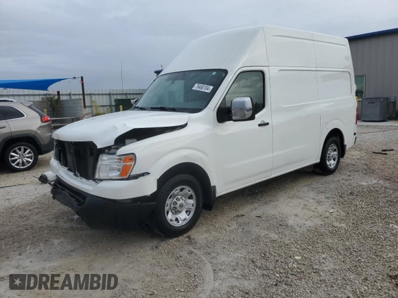 2018 Nissan NV SV with VIN 1N6AF0LY9JN809888, listed as a Copart auction lot 79480104 with 116,113 mi miles and Non Repairable. Bid and sale history available at carsss.com. Image 1.