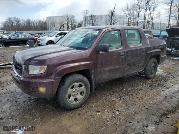 2010 Honda Ridgeline RT with VIN 5FPYK1F23AB008602, listed as a Copart auction lot 52180695 with 144,878 mi miles and Salvage Title. Bid and sale history available at carsss.com. Image 1.