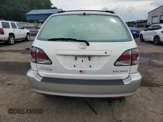 2001 Lexus RX 300 with VIN JTJGF10U910091368, listed as a Copart auction lot 69327224 with 151,106 mi miles and Salvage Title. Bid and sale history available at carsss.com. Image 6.