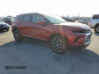 2023 Chevrolet Blazer Premier z VIN 3GNKBFRS4PS131033, wystawiony jako Copart lot #74220884 z przebiegiem 62 mil mil oraz Szkoda całkowita • Salvage title. Historia ofert i sprzedaży dostępna na DreamBid. Obrazek 7.