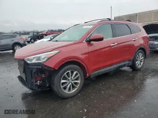 2017 Hyundai Santa Fe SE with VIN KM8SMDHF8HU203246, listed as a Copart auction lot 49724795 with NaN miles and Salvage Title. Bid and sale history available at carsss.com. Image 1.