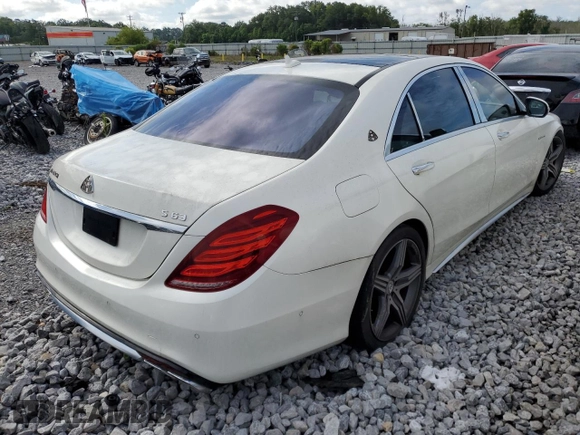 2017 Mercedes-Benz S 63 AMG z VIN WDDUG7JBXHA289339, wystawiony jako Copart lot #62113334 z przebiegiem 69 364 mil mil oraz Czysty tytuł • Clean title. Historia ofert i sprzedaży dostępna na DreamBid. Obrazek 3.
