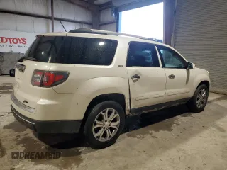 2014 GMC Acadia SLT with VIN 1GKKRRKD3EJ110582, listed as a Copart auction lot 44424785 with 208,586 mi miles and Salvage Title. Bid and sale history available at carsss.com. Image 3.