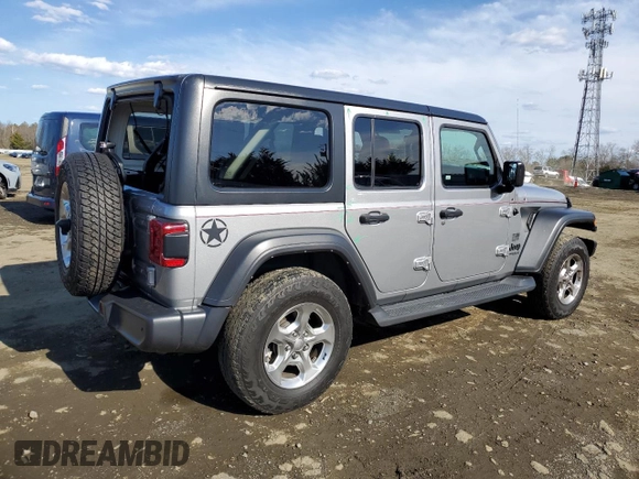 2021 Jeep Wrangler Unlimited Willys с VIN 1C4HJXDN1MW672344, выставлен на аукционе Copart как лот 50218005 с пробегом 32 948 миль миль и Списание • Salvage title. История ставок и продаж доступна на DreamBid. Изображение 3.