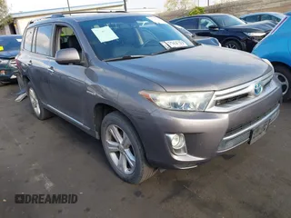 2012 Toyota Highlander Limited with VIN JTEDC3EH8C2010238, listed as a IAAI auction lot 42121095 with 124,247 mi miles and . Bid and sale history available at DreamBid. Image 1.