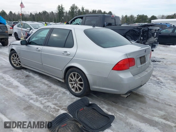 2007 Saab 9-5 Aero with VIN YS3EH45GX73517528, listed as a IAAI auction lot 41581993 with 167,774 mi miles. Bid and sale history available at carsss.com. Image 3.