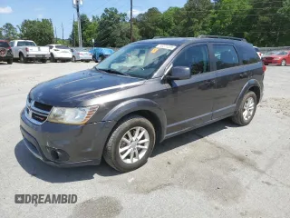 2017 Dodge Journey SXT z VIN 3C4PDCBG0HT509616, wystawiony jako Copart lot #55271225 z przebiegiem 107 099 mil mil oraz Szkoda całkowita • Salvage title. Historia ofert i sprzedaży dostępna na DreamBid. Obrazek 1.
