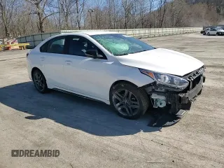 2021 Kia Forte GT-Line with VIN 3KPF34AD9ME278323, listed as a Copart auction lot 49535155 with 25,212 mi miles and Salvage Title. Bid and sale history available at carsss.com. Image 11.