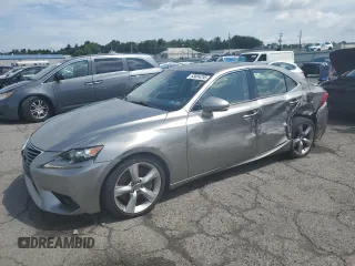 2014 Lexus IS 350 с VIN JTHCE1D25E5004313, выставлен на аукционе Copart как лот 63004255 с пробегом 133 589 миль миль и Списание • Salvage title. История ставок и продаж доступна на DreamBid. Изображение 1.
