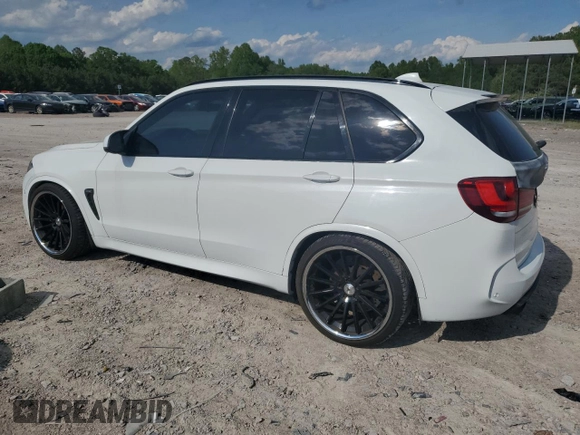 2016 BMW X5 M z VIN 5YMKT6C52G0R79404, wystawiony jako Copart lot #54587105 z przebiegiem 89 465 mil mil oraz Szkoda całkowita • Salvage title. Historia ofert i sprzedaży dostępna na DreamBid. Obrazek 2.