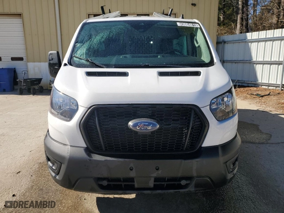 2021 Ford Transit Cargo Van with VIN 1FTBR1Y87MKA53352, listed as a Copart auction lot 43004615 with 74,384 mi miles and Clean Title. Bid and sale history available at carsss.com. Image 5.