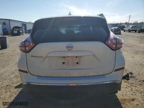 2017 Nissan Murano S with VIN 5N1AZ2MG8HN192260, listed as a Copart auction lot 49433805 with 159,537 mi miles and Salvage Title. Bid and sale history available at carsss.com. Image 6.