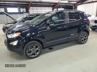2018 Ford EcoSport SES z VIN MAJ6P1CL9JC225928, wystawiony jako Copart lot #58237125 z przebiegiem 69 974 mil mil oraz Tytuł czysty. Historia ofert i sprzedaży dostępna na DreamBid. Obrazek 1.