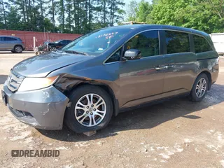 2012 Honda Odyssey EX с VIN 5FNRL5H48CB004967, выставлен на аукционе IAAI как лот 42172847 с пробегом 199 716 миль миль и . История ставок и продаж доступна на DreamBid. Изображение 19.