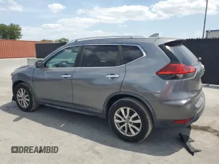 2017 Nissan Rogue SV with VIN KNMAT2MT0HP530855, listed as a Copart auction lot 54010415 with 87,443 mi miles and Salvage Title. Bid and sale history available at carsss.com. Image 2.