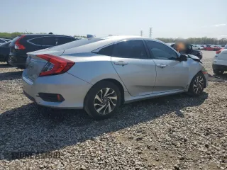 2018 Honda Civic EX with VIN 19XFC2F76JE035832, listed as a Copart auction lot 51020685 with Not Provided miles and Salvage Title. Bid and sale history available at DreamBid. Image 3.