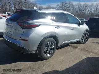 2023 Nissan Murano SV with VIN 5N1AZ2BS9PC126639, listed as a IAAI auction lot 41676580 with 48,864 mi miles. Bid and sale history available at carsss.com. Image 4.