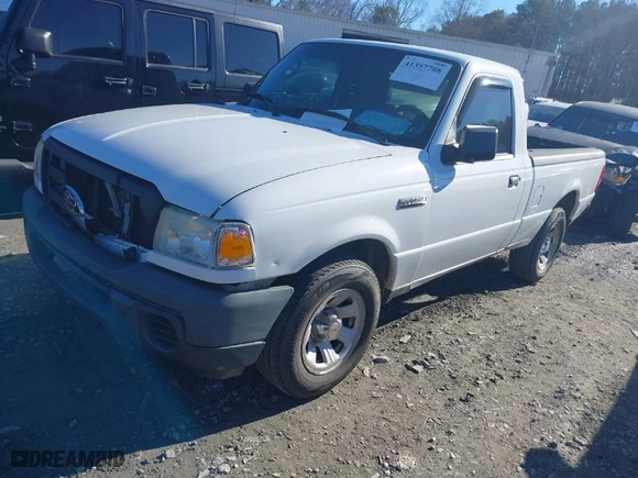 2010 Ford Ranger XL with VIN 1FTKR1AD7APA44219, listed as a IAAI auction lot 41357788 with 168635 miles. Bid and sale history available at carsss.com. Image 2.