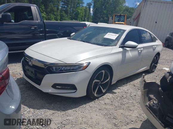 2019 Honda Accord Sport with VIN 1HGCV1F31KA029379, listed as a IAAI auction lot 42156139 with 58,238 mi miles and . Bid and sale history available at DreamBid. Image 17.