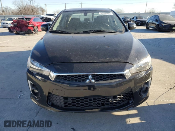 2017 Mitsubishi Lancer ES with VIN JA32V2FW3HU003902, listed as a Copart auction lot 42047065 with 123,894 mi miles and Clean Title. Bid and sale history available at carsss.com. Image 5.