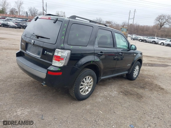 2009 Mercury Mariner Hybrid with VIN 4M2CU29359KJ09642, listed as a IAAI auction lot 41734762 with 233,989 mi miles. Bid and sale history available at carsss.com. Image 4.