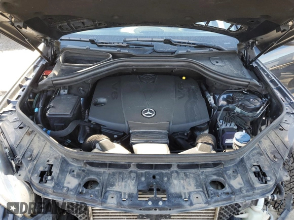 2014 Mercedes-Benz M 350 with VIN 4JGDA2EB4EA296805, listed as a Copart auction lot 47339945 with 150,457 mi miles and Salvage Title. Bid and sale history available at DreamBid. Image 12.