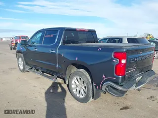 2019 Chevrolet Silverado 1500 LTZ with VIN 1GCUYGED2KZ244746, listed as a IAAI auction lot 41424769 with 38,467 mi miles. Bid and sale history available at carsss.com. Image 3.