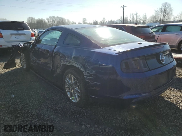 2013 Ford Mustang V6 with VIN 1ZVBP8AM9D5267518, listed as a Copart auction lot 47307545 with 109,784 mi miles and Salvage title. Bid and sale history available at DreamBid. Image 2.