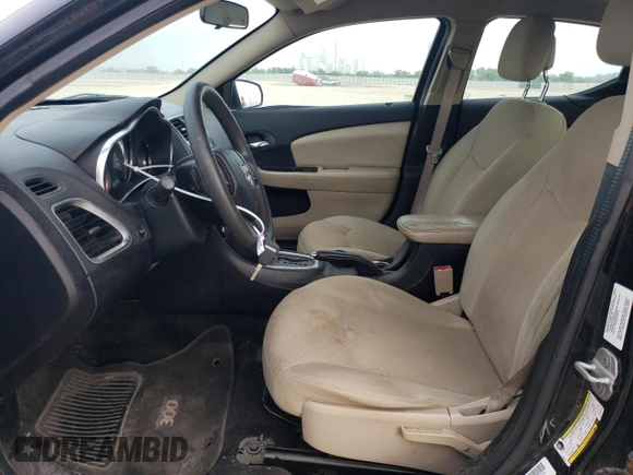 2014 Dodge Avenger SE with VIN 1C3CDZAB6EN105176, listed as a Copart auction lot 54623215 with 163,527 mi miles and Clean Title. Bid and sale history available at carsss.com. Image 7.