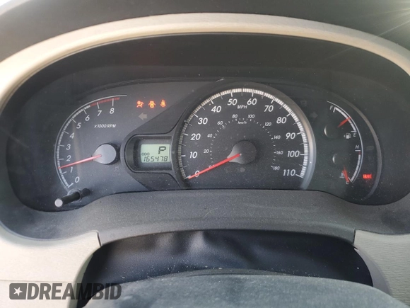 2012 Toyota Sienna LE with VIN 5TDJK3DC3CS040000, listed as a Copart auction lot 49530255 with 165,478 mi miles and Salvage Title. Bid and sale history available at carsss.com. Image 9.