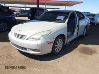 2002 Lexus ES 300 z VIN JTHBF30G220077671, wystawiony jako IAAI lot #42084128 z przebiegiem 143 975 mil mil oraz . Historia ofert i sprzedaży dostępna na DreamBid. Obrazek 2.