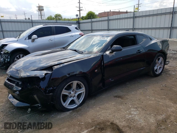 2017 Chevrolet Camaro 1LT with VIN 1G1FB1RX1H0146907, listed as a Copart auction lot 59299673 with 74,436 mi miles. Bid and sale history available at carsss.com. Image 1.
