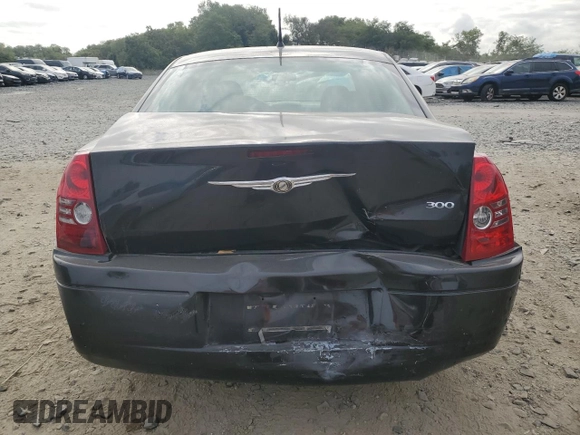2008 Chrysler 300 LX with VIN 2C3KA43R38H318696, listed as a Copart auction lot 70023314 with 91,344 mi miles and Salvage Title. Bid and sale history available at carsss.com. Image 6.