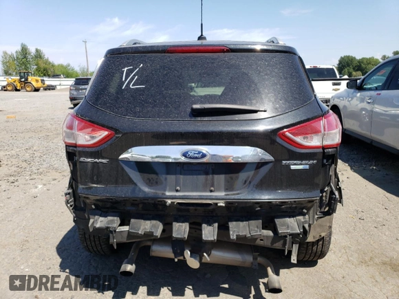 2015 Ford Escape Titanium with VIN 1FMCU9J94FUB31934, listed as a Copart auction lot 58327654 with 93,581 mi miles and Salvage Title. Bid and sale history available at carsss.com. Image 6.