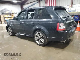 2012 Land Rover Range Rover Sport SC Autobiography with VIN SALSP2E41CA726663, listed as a Copart auction lot 87071244 with 76,848 mi miles and Salvage title. Bid and sale history available at DreamBid. Image 2.